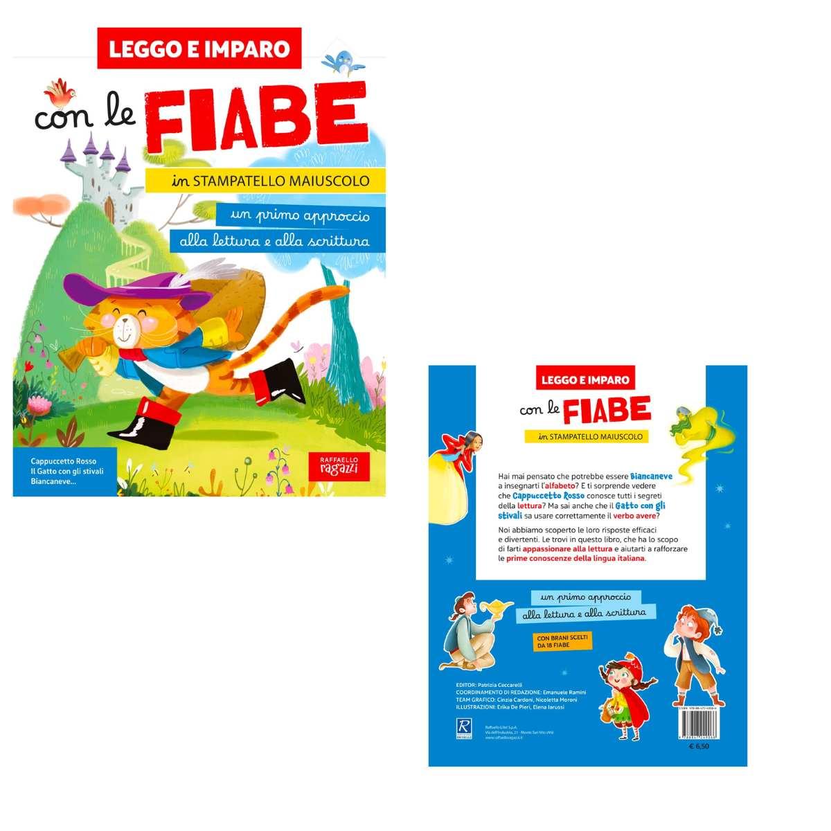 Leggo e imparo con le fiabe in stampatello maiuscolo