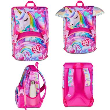 Zaino estensibile big - flyunicorn girl