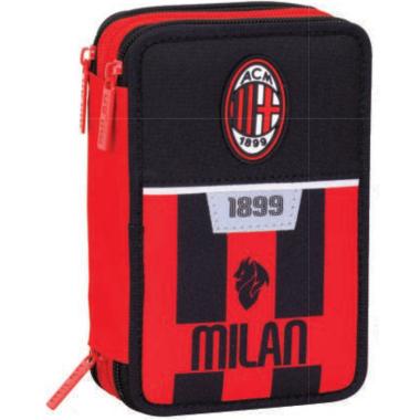 Astuccio pieno  3 zip  milan