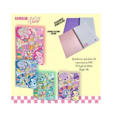 Maxi spiralato ppl vintage 2025 1 rigo