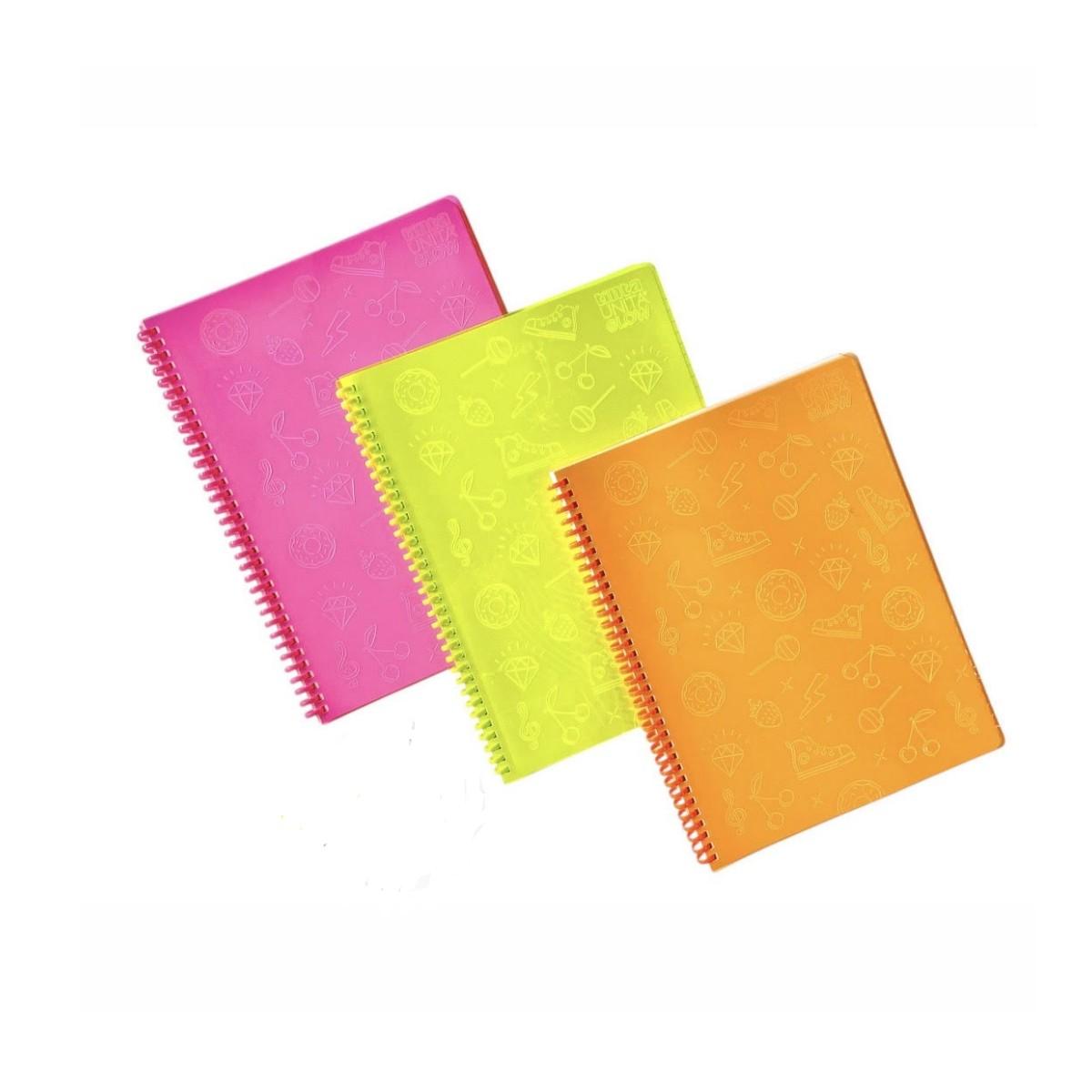 Spiralato a6 led 70 fogli 80 gr tinta unita flow