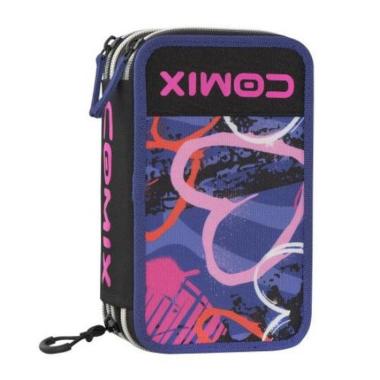 Astuccio 3 zip comix wbs sprayheart