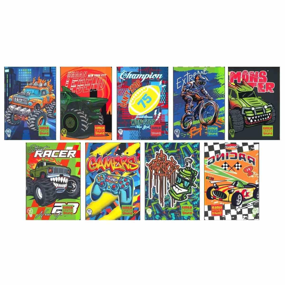 Maxi quaderno tinta unita young boy 62333