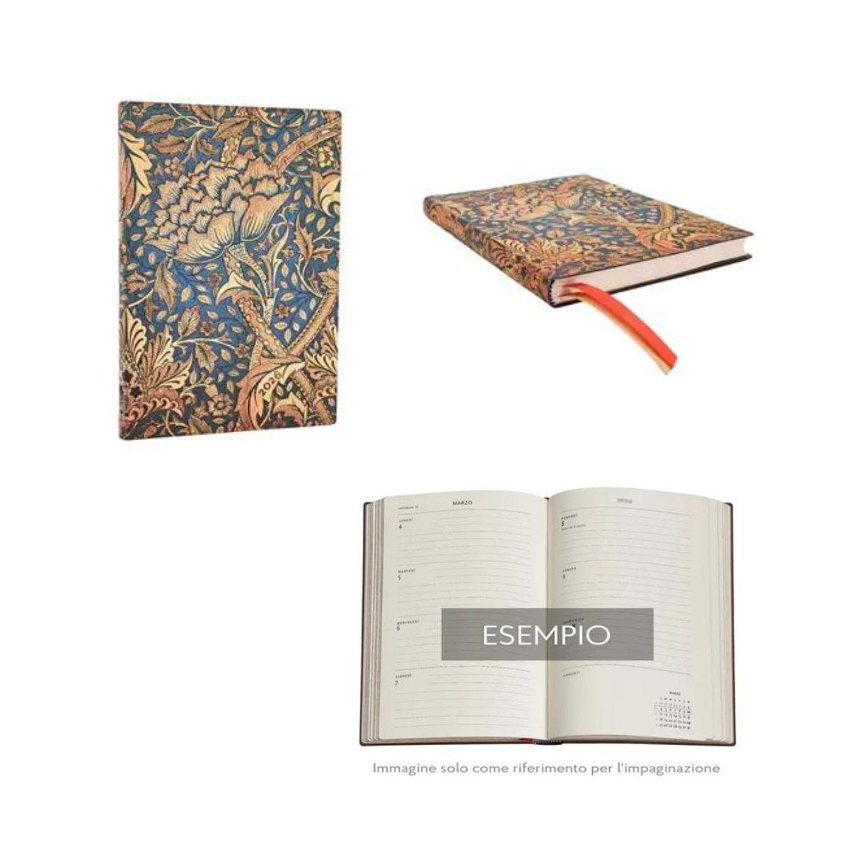 Paperblanks agende 2026 morris danza del vento