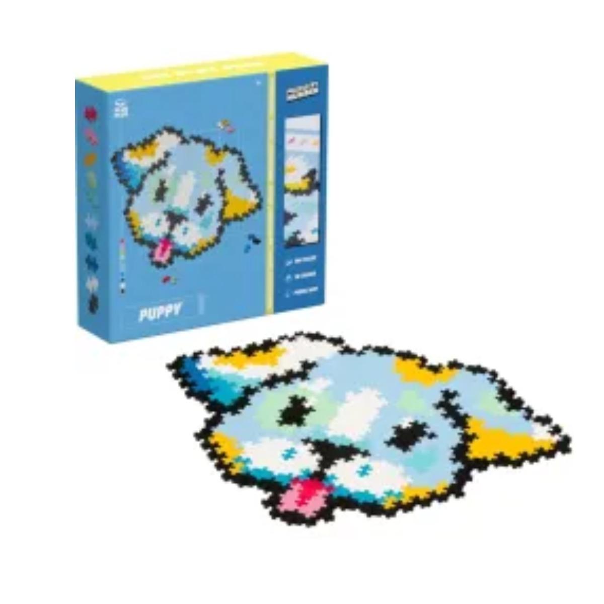 Plus plus puzzle bt number puppy 500 pezzi