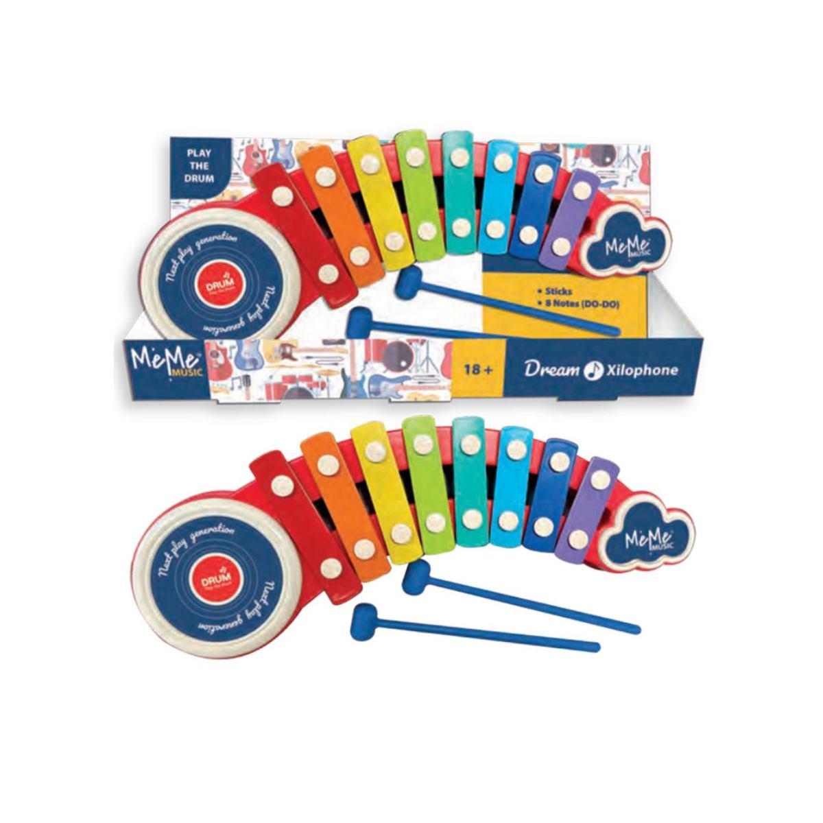 Dream xilofono 8 note in metallo