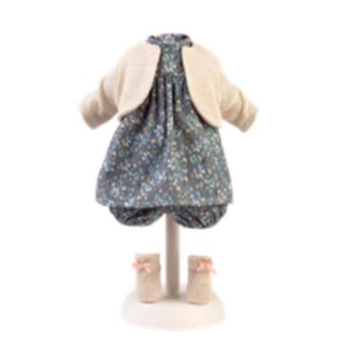 Abito grigio con gilet