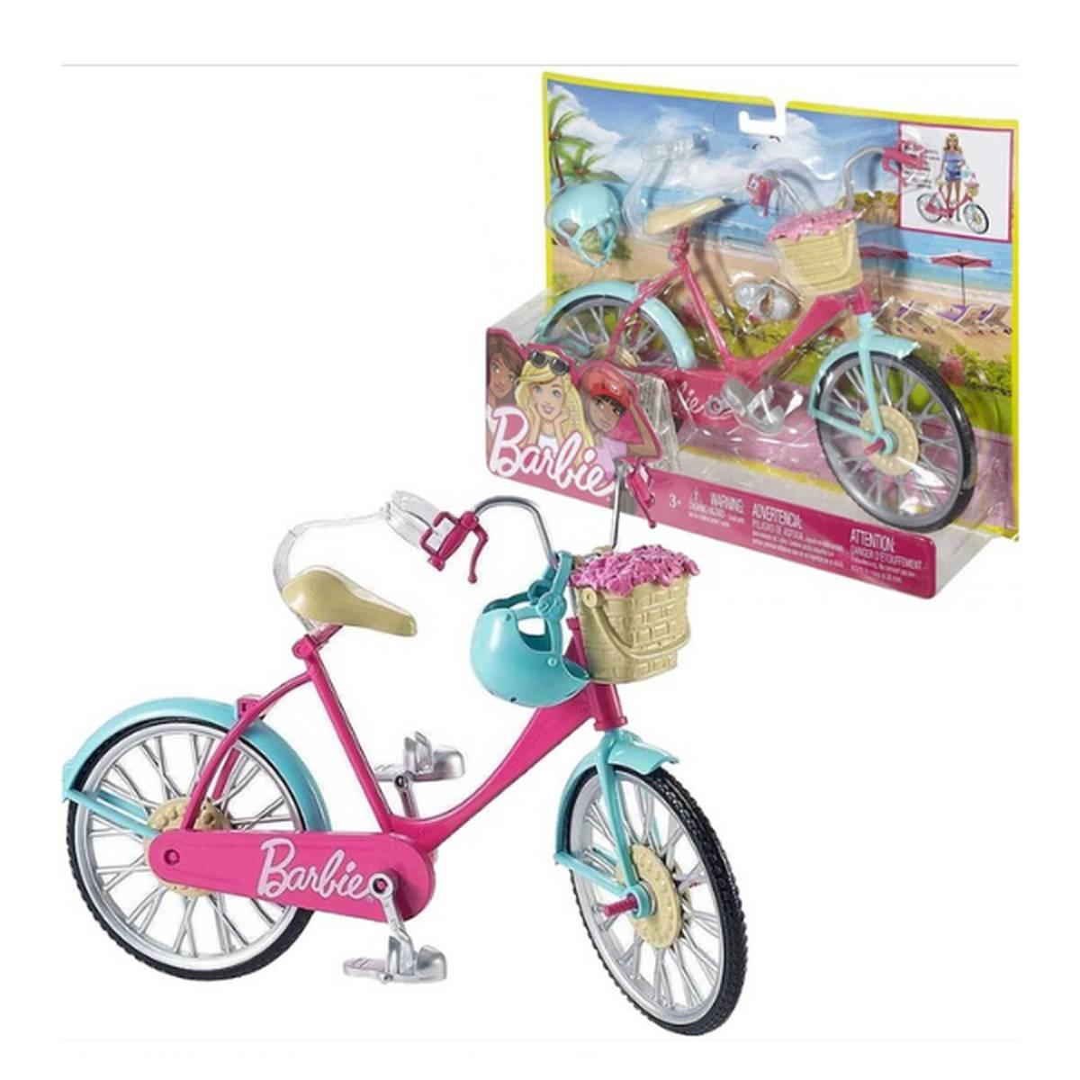 MATTEL BARBIE BICICLETTA CON CASCO <br />