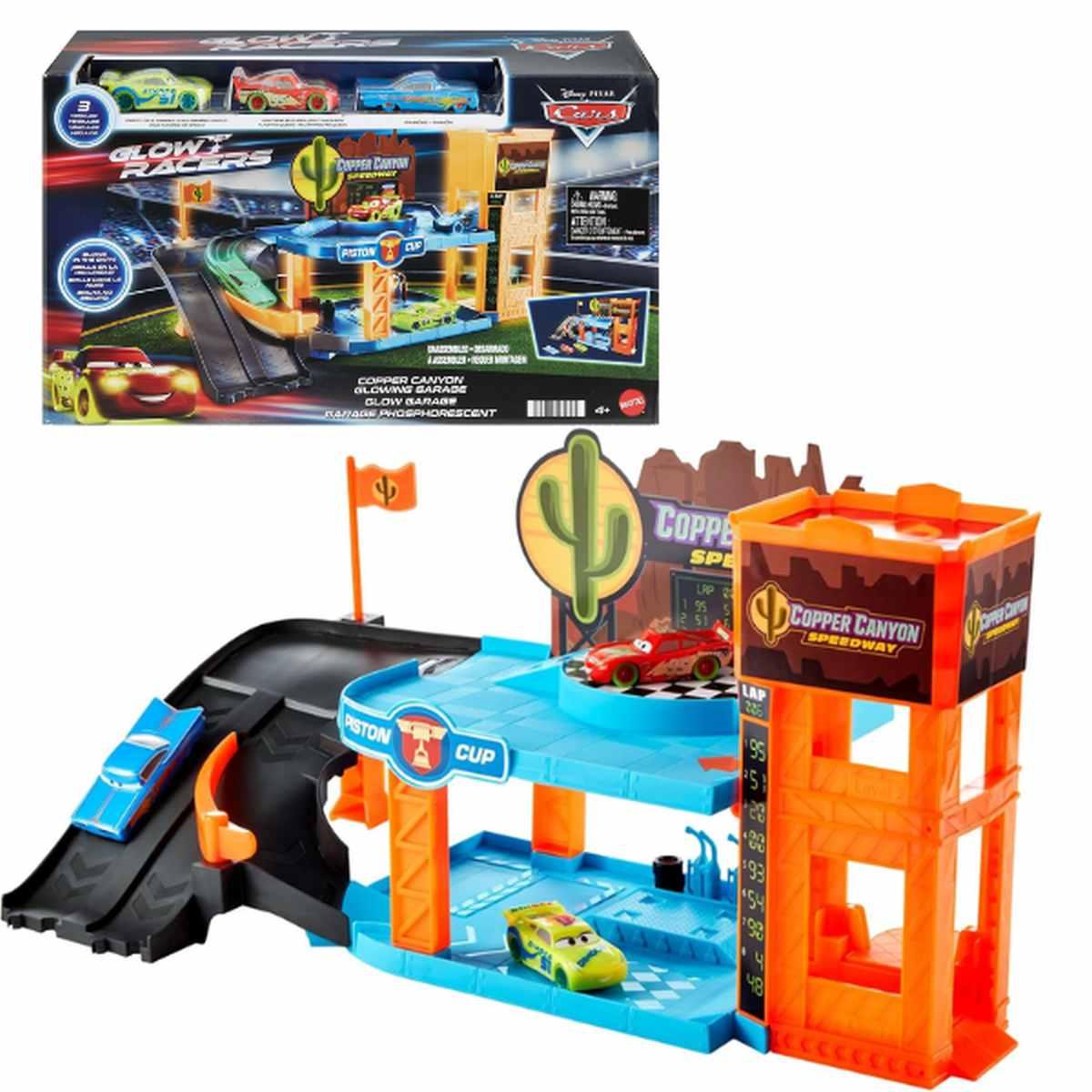 Garage cooper canyon con 3 veicoli