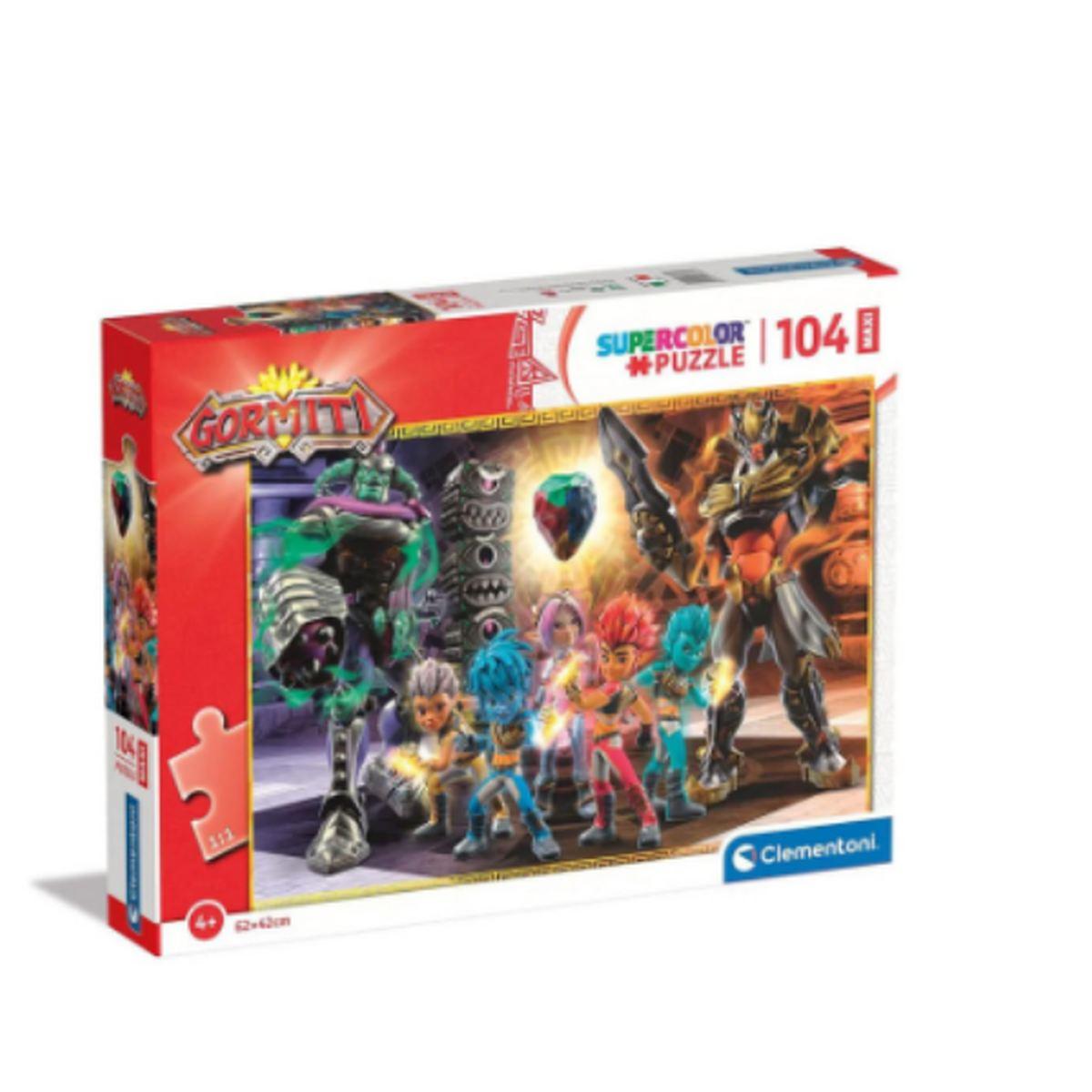 Puzzle 104 pezzi gormiti