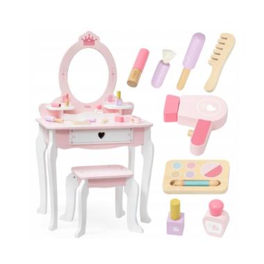 Specchiera in legno con gambe