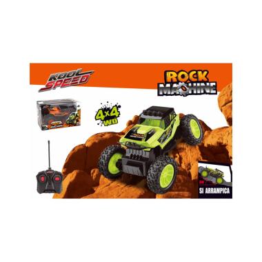 Auto radiocomandata rock machine 4x4