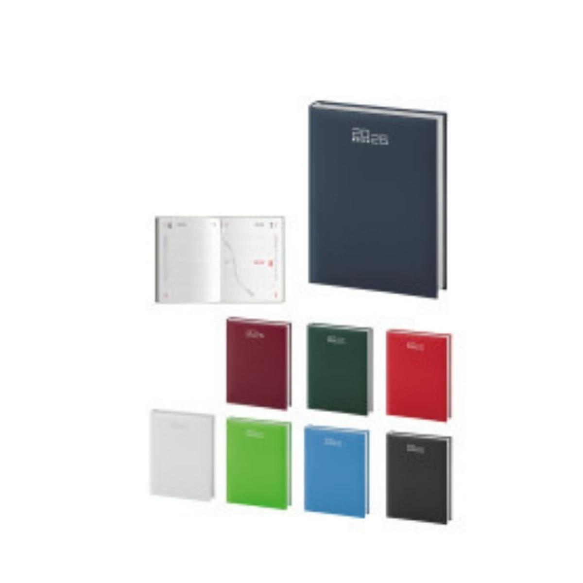 Agenda giornaliera gommato 12x17 2026