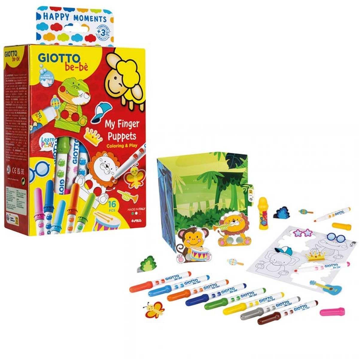 Giotto bebe' my finger puppets coloring e play