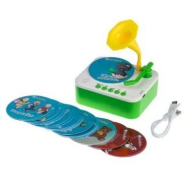 Cantastorie fabulinis con 30 dischi raccontastorie di fiabe classiche