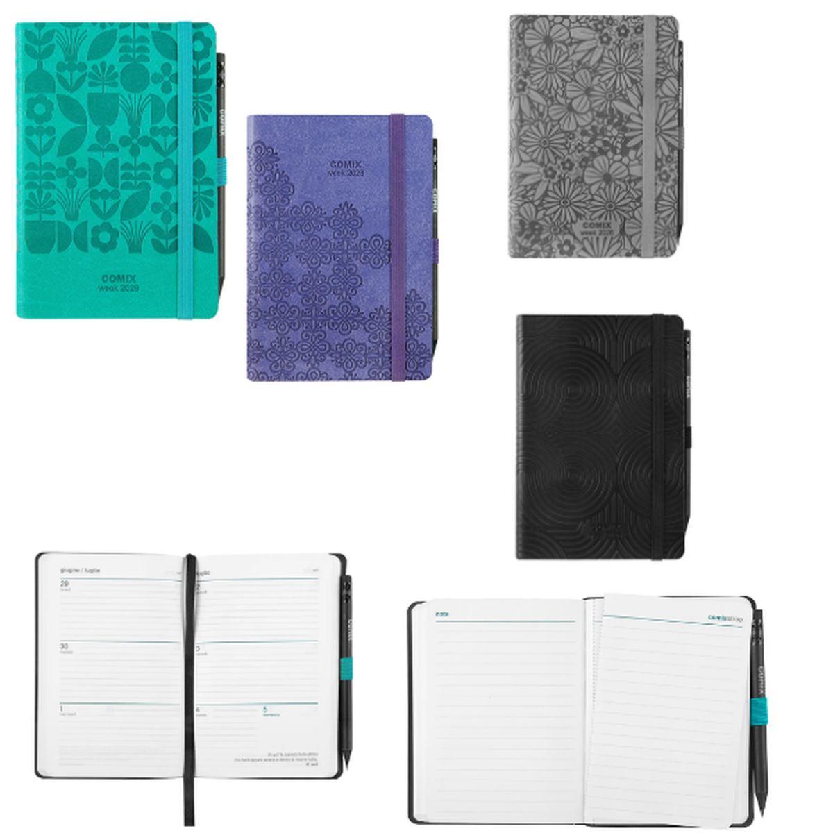 Agenda comix special 12 mesi settimanale medium con matita