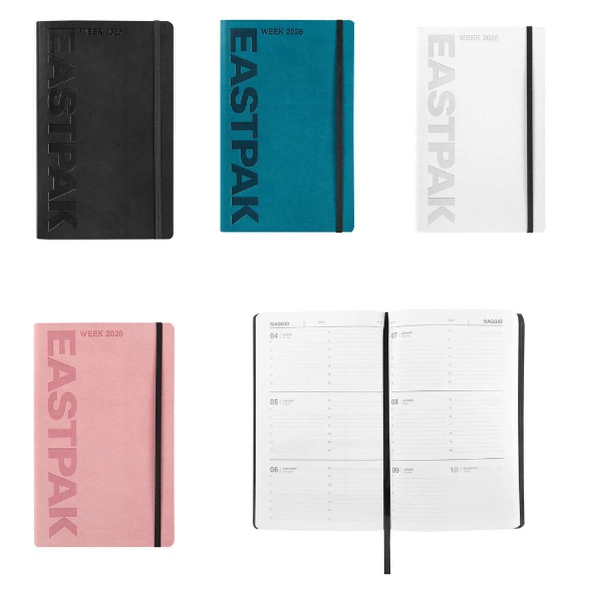 Agenda eastpak 12 mesi settimanale large 2026