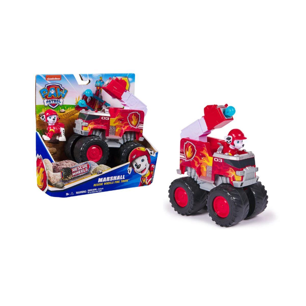 Paw patrol marshall veicolo con personaggio