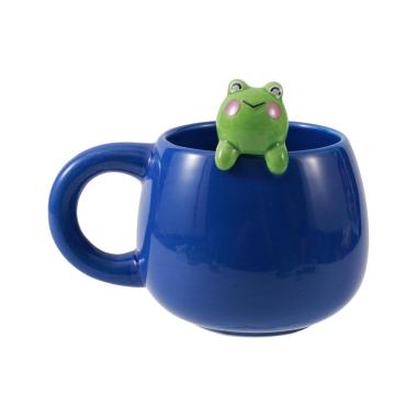 Tazza in ceramica con charm froggy