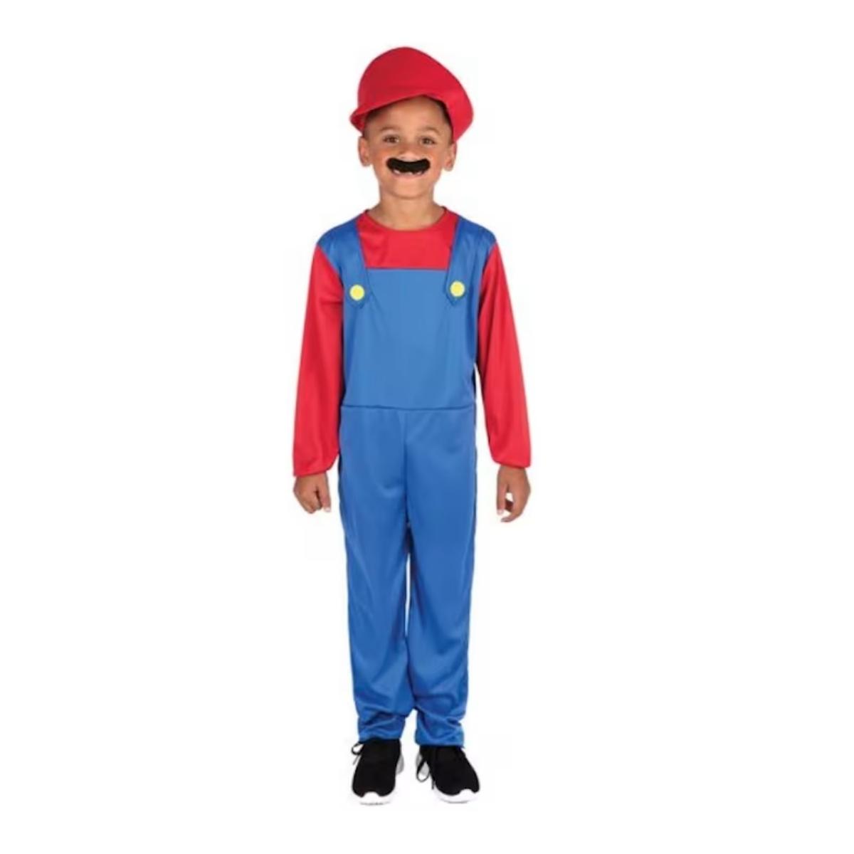 Costume supermario 7-8 anni