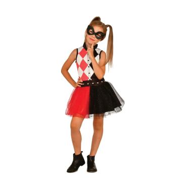 Costume Harley Quinn per Bambine - 5/6 Anni<br />