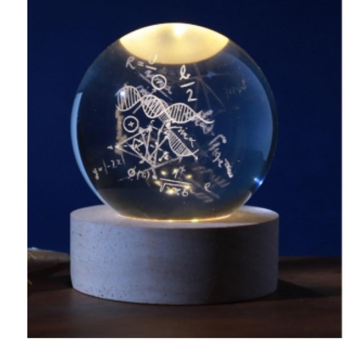 Lampada sfera piccola matematica