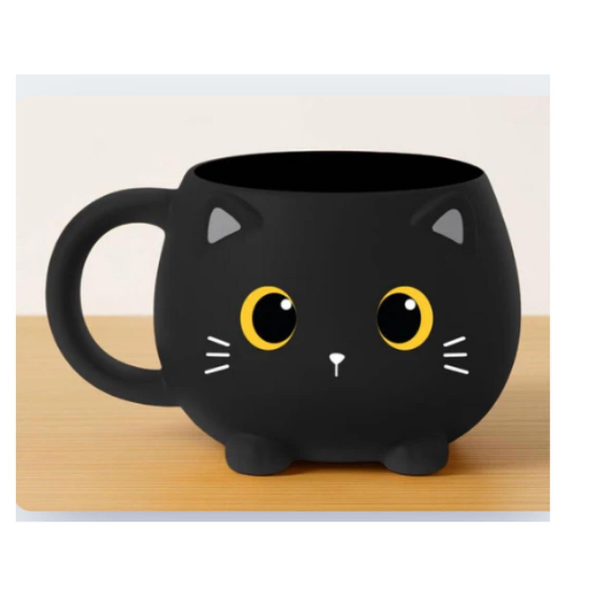 Tazza chunky gatto nero