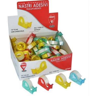 Nastro adesivo trasparente 15x10 mt