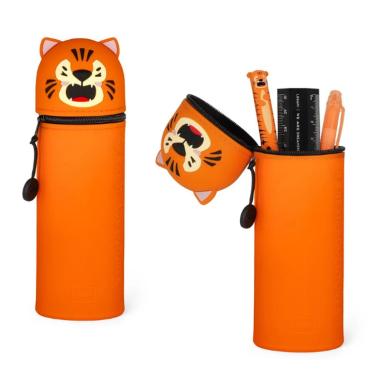 Portapenne in silicone kawaii tigre