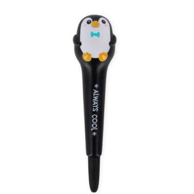 Penna  gel antstress pinguino
