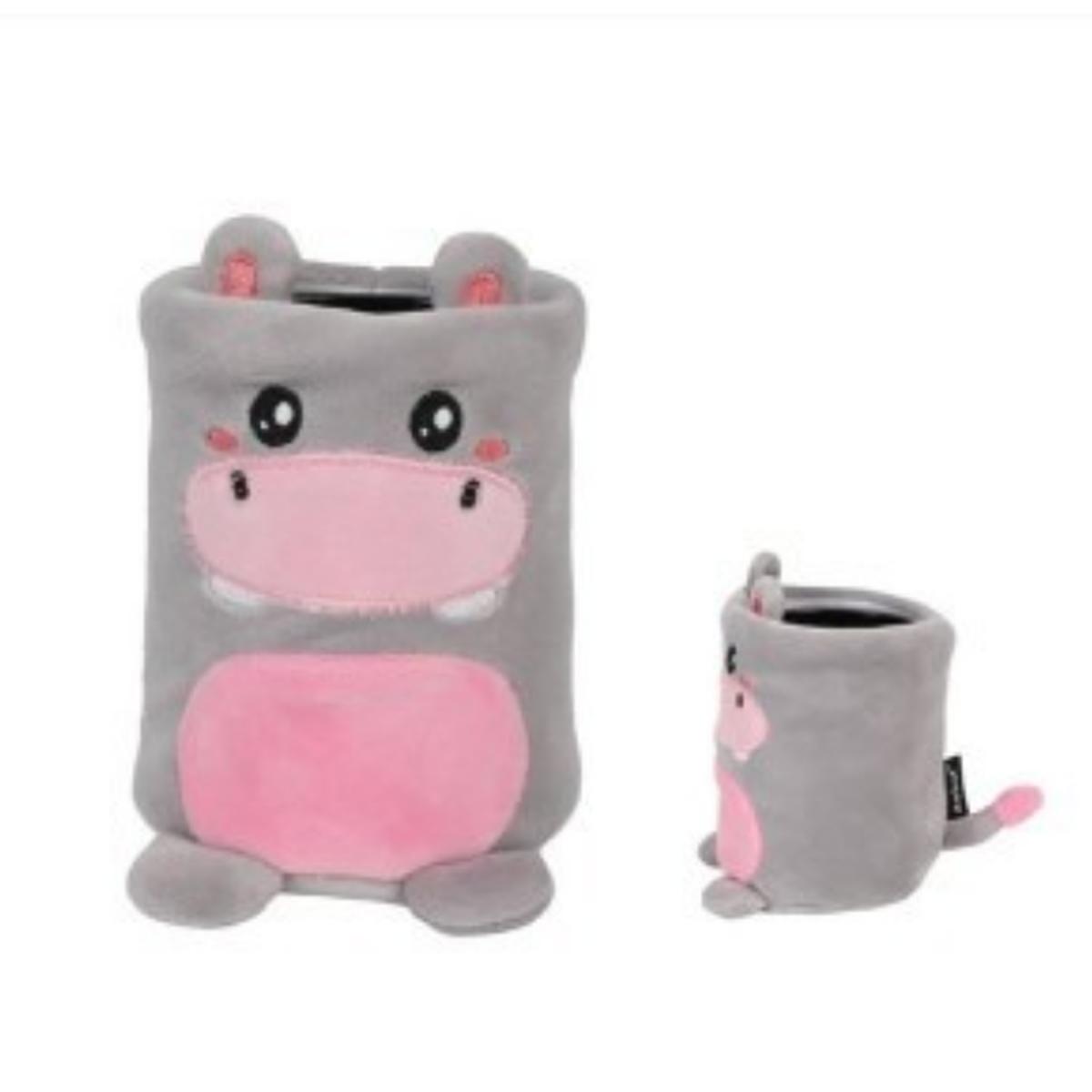 Portapenne plush hippo