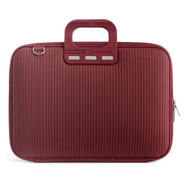 Borsa porta pc 15-16" Bombata Riga rosso bordeaux