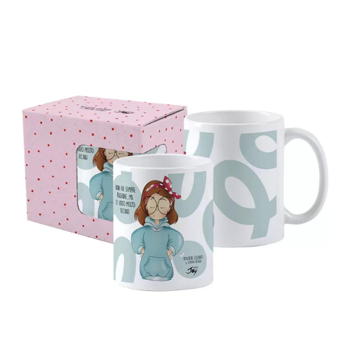 Tazza mug pensieri colorati  non ho sempre ragione