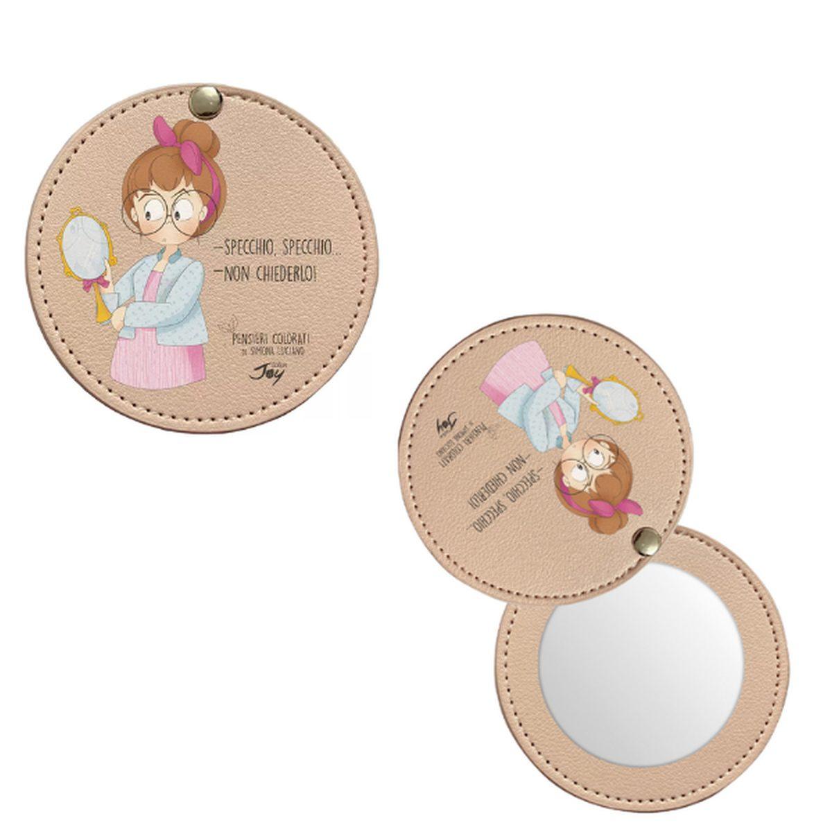 SPECCHIETTO TASCABILE PENSIERI COLORATI <br />