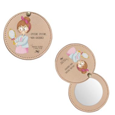 SPECCHIETTO TASCABILE PENSIERI COLORATI <br />