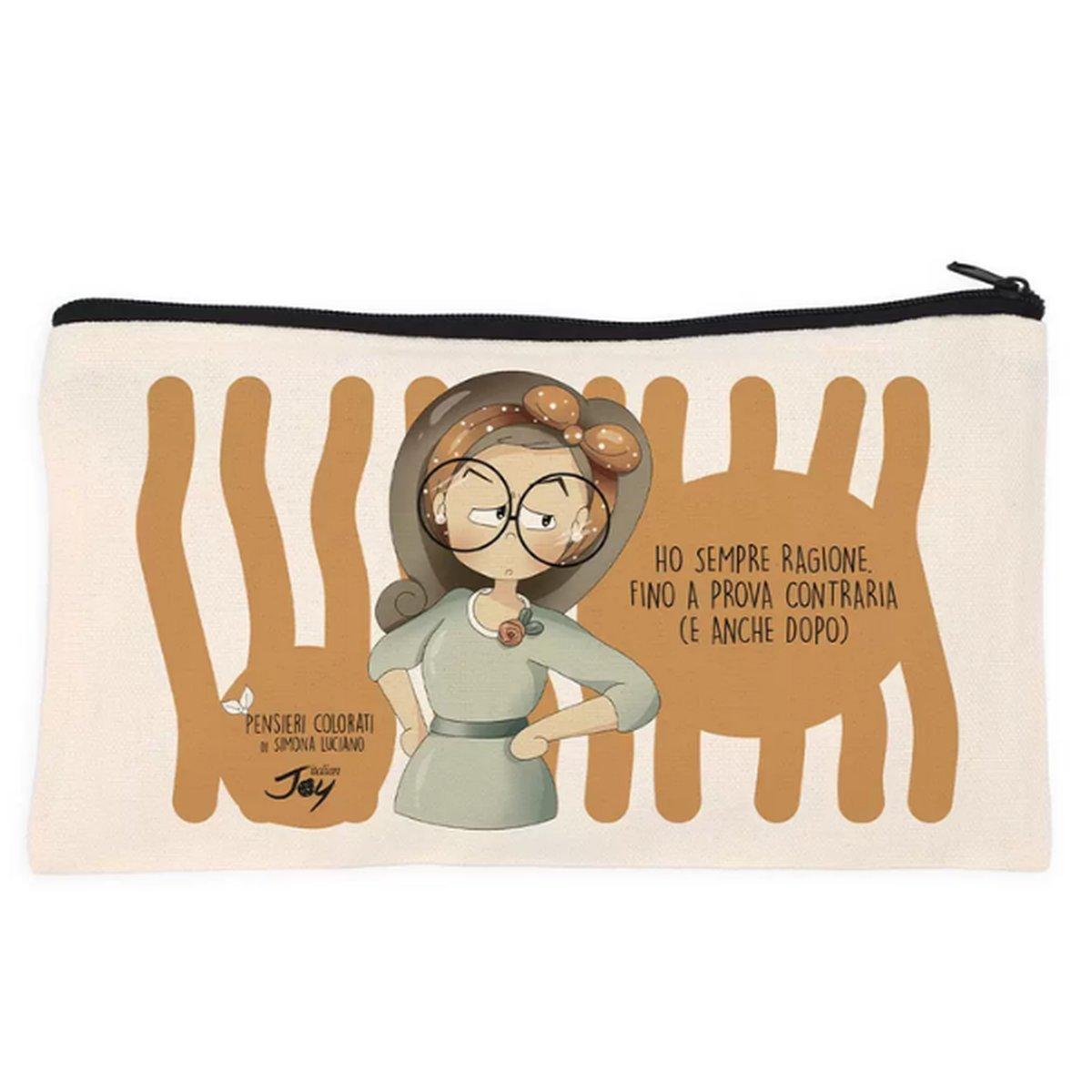 Beauty case pensieri colorati  ho sempre ragione