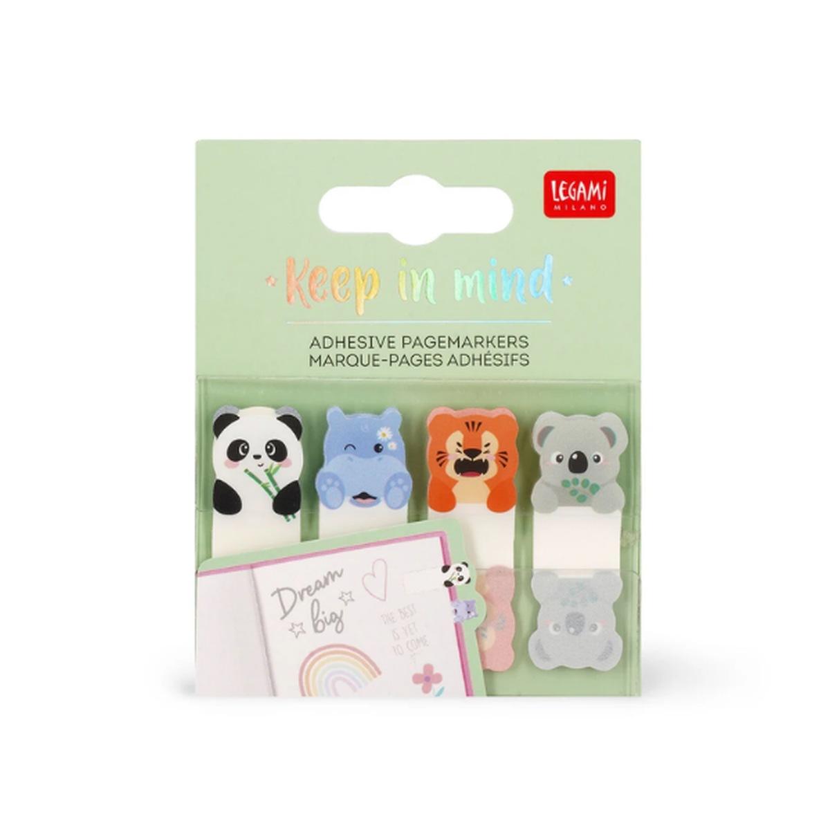 Segnapagina  adesivi  animals