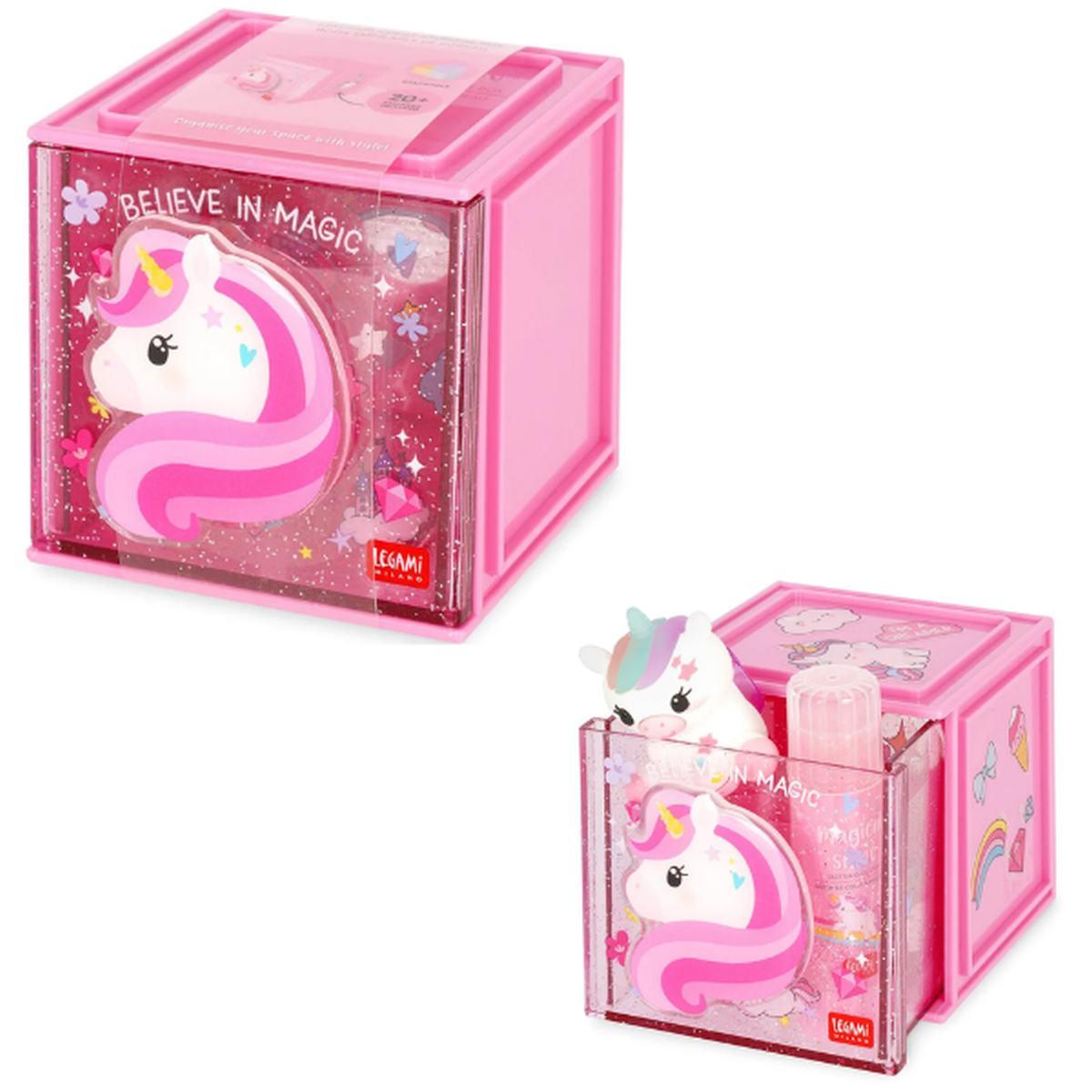 Box Componibile da Scrivania Unicorno