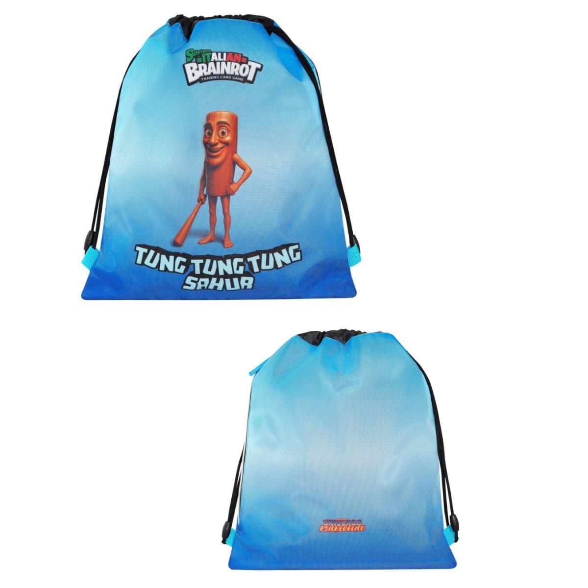 Sacca a Zaino Coulisse skifidol Brainrot Tung Tung Tung Sahur