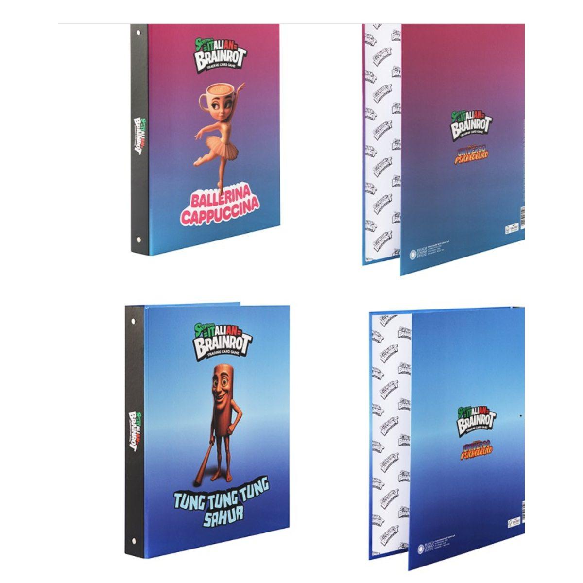 Raccoglitore con anelli 30 mm skifidol brainrot