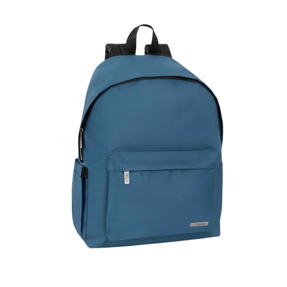 Zaino americano comix monocolore dusty blue