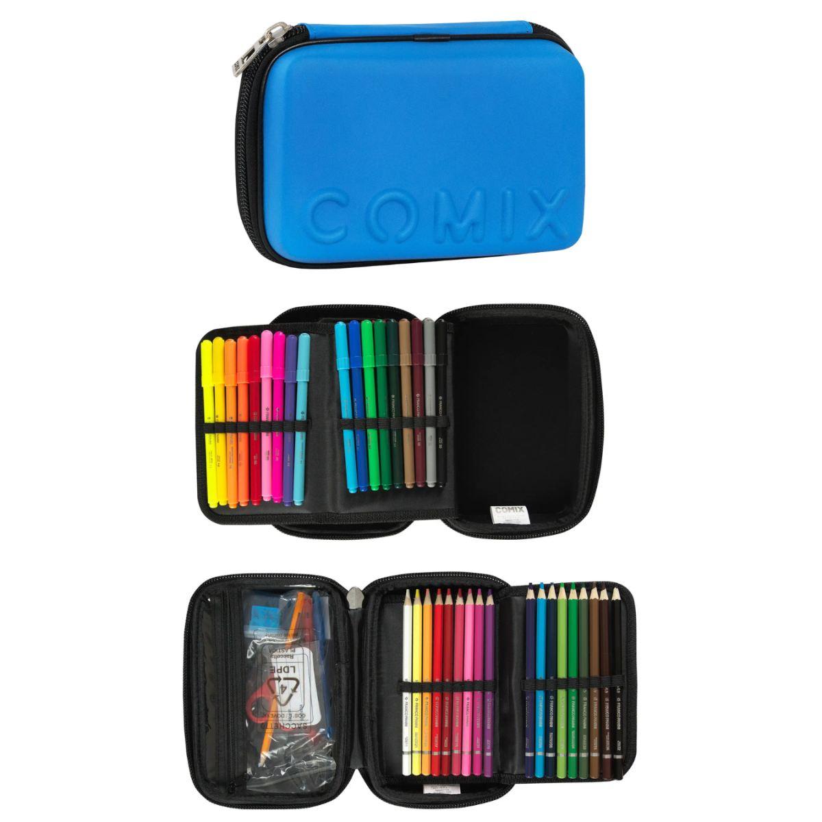 Astuccio Corredo Maxi Zip Comix Opaco