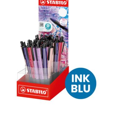 Penna stabilo pointball 0,5 fusto colorato