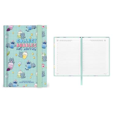 Agenda 2026/2027 Giornaliera Fotografica 16 Mesi - Kitty Bubble Tea - Con Notebook - Small Legami