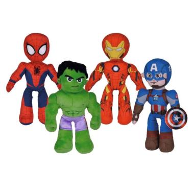 Personaggi peluche articolati cm 25