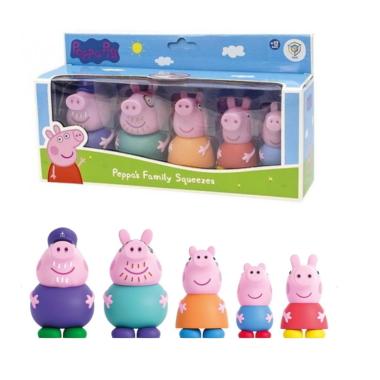 Peppa Pig Famiglia 5 personaggi playset