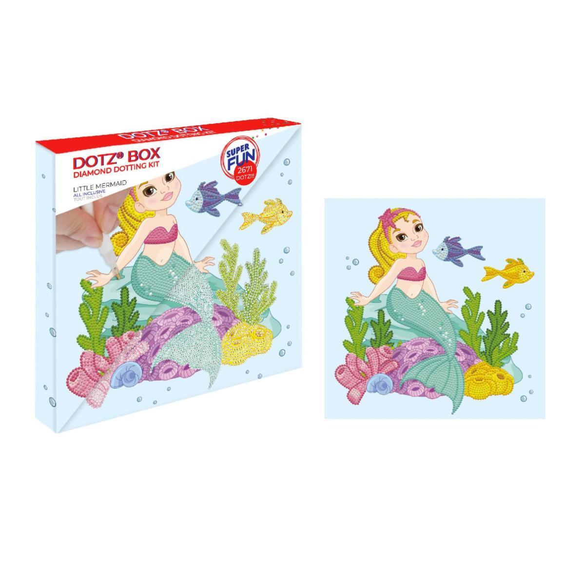 Diamond Dotz Box Piccola Sirenetta 28x28