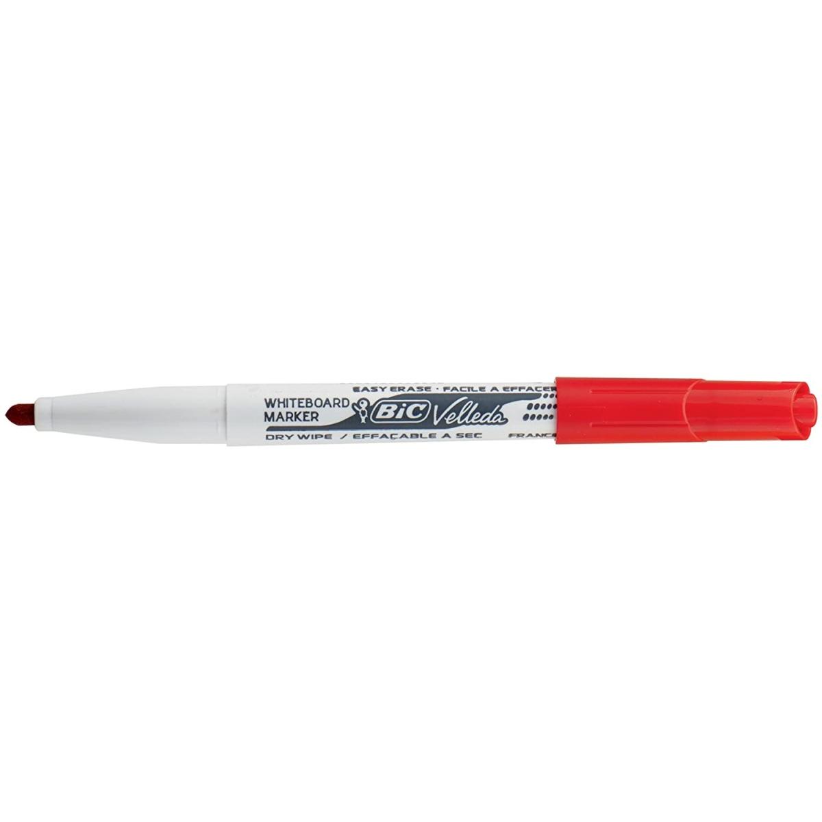 BIC Bic pennarello velleda per lavagne rosso 19604 3086123002043